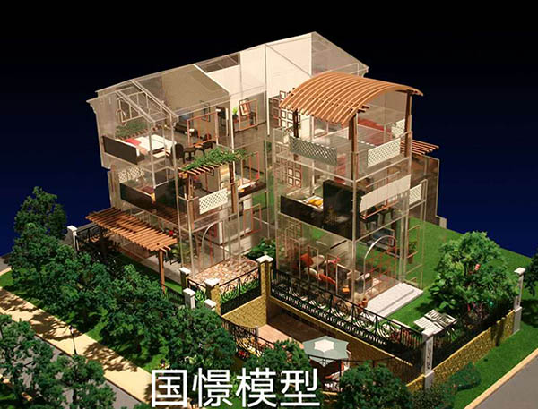 威远县建筑模型